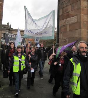 Banner reaches Glasgow Green