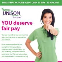 Vote today for fair pay