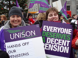 Members at Rally