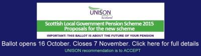 Pensions ballot