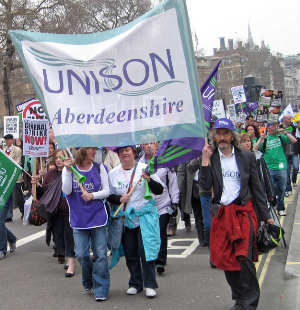 Branch banner in London