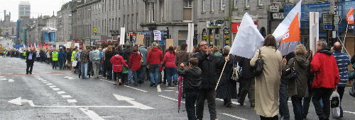 March against the cuts