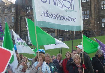 STUC march