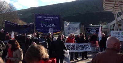 Lobby of Scottish Parliament