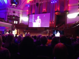 Frances O'Grady at rally