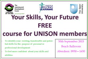 Your skills your future poster